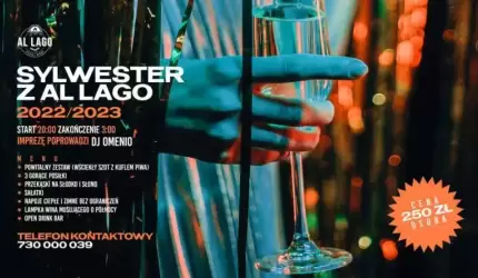 Sylwester z Al Lago. Ta noc będzie naprawdę wyjątkowa!