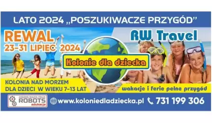Kolonie dla dzieci nad morzem!