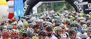 bike maraton zdjęcie archiwalne