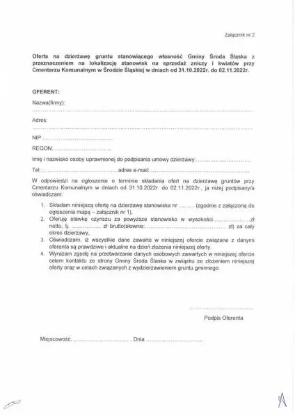 ogloszenie o terminie skladania ofert na stanowiska na sprzedaz zniczy i kwiatow page 0003