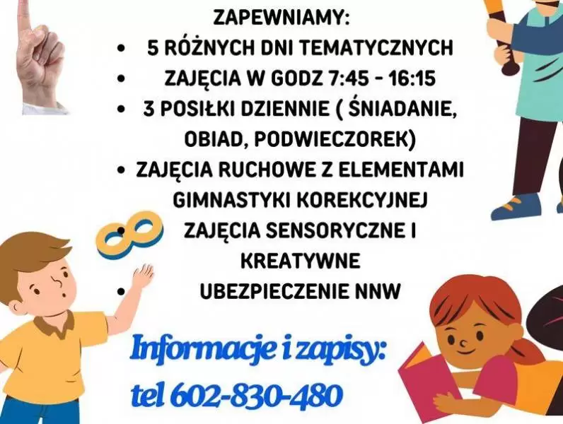 terminy wakacyjnych warsztatow 4