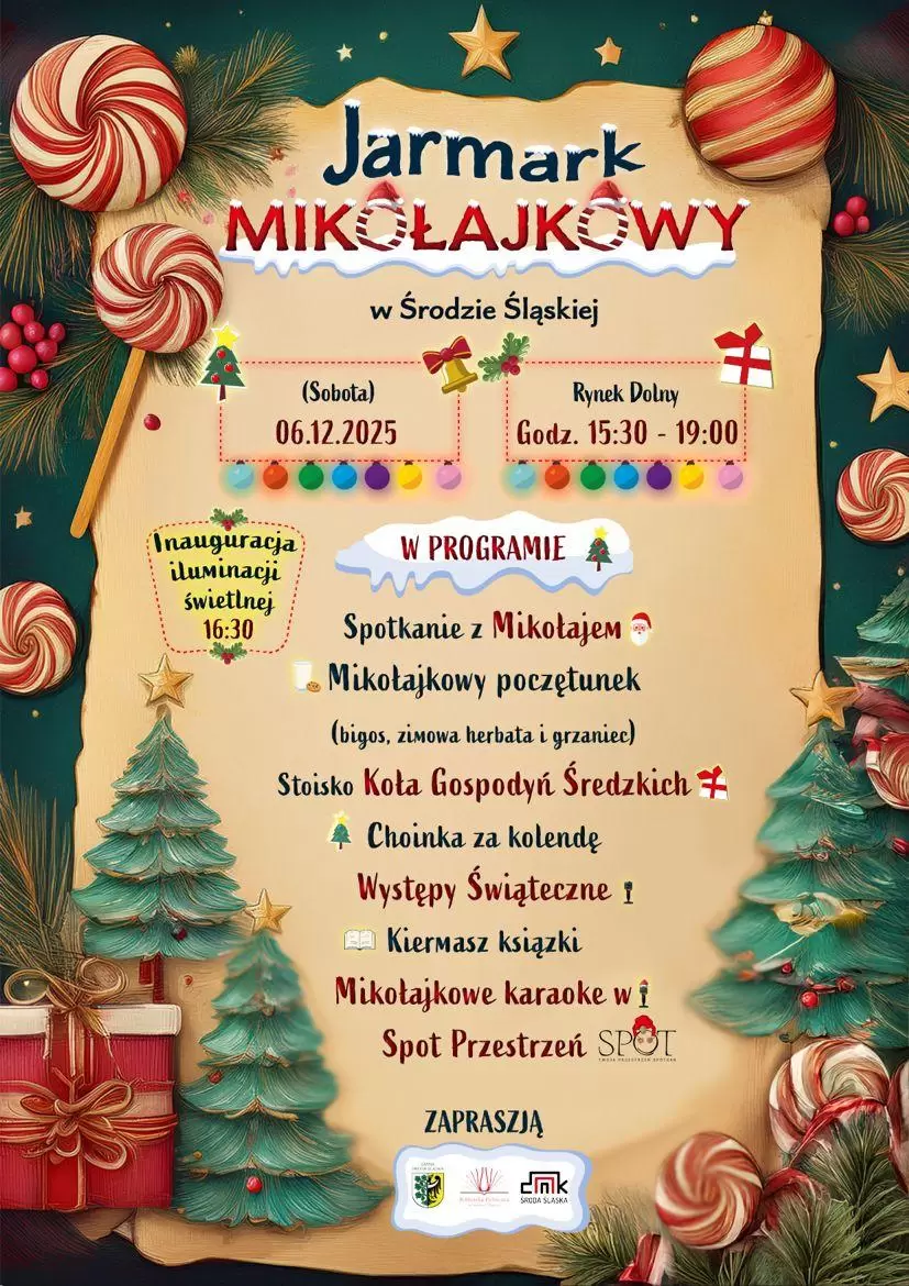 mikołajkowy w środzie śląskiej już 6 grudnia 2