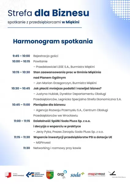 sdb miekinia agenda