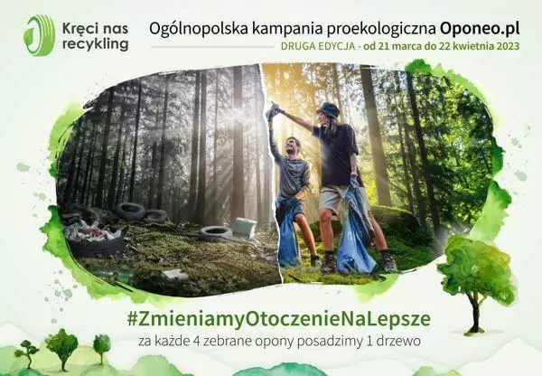 kreci nas recykling grafika