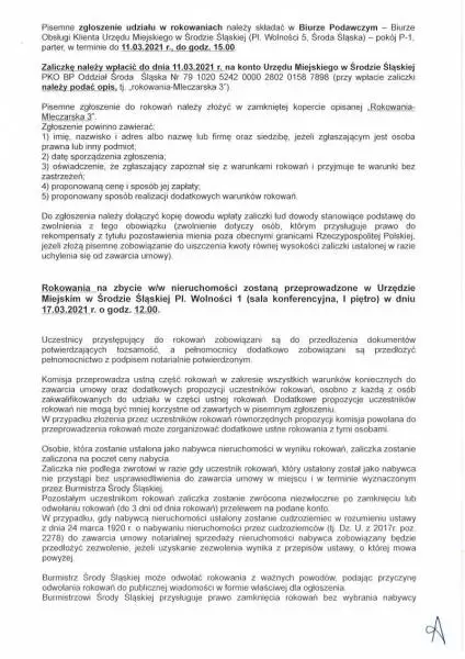 ogloszenie o rokowaniach w dn. 17.03.2021 2