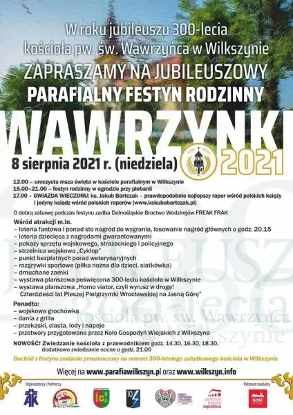 plakat wawrzynki 2021