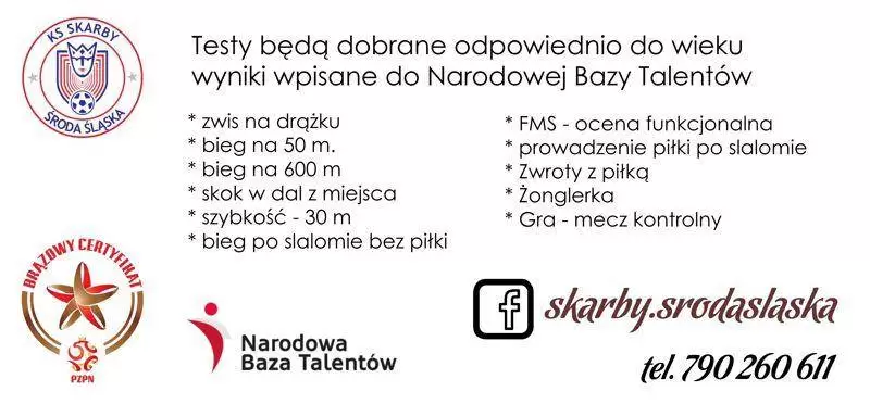 zaproszenie na testy sprawnosci 2