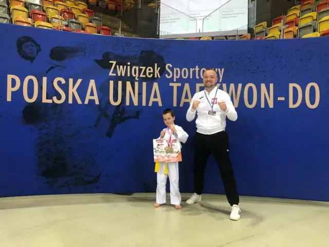 czestochowafranciszek kirpa z trenerem