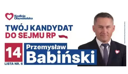 Spotkanie otwarte z Przemysławem Babińskim, kandydatem na Posła RP