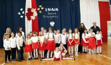 W szkole w Udaninie uczczono Święto Konstytucji 3 Maja
