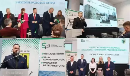 Otwarcie Średzkiego Inkubatora Przedsiębiorczości