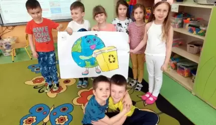 Dzień Ziemi w Przedszkolu Publicznym nr 1 w Środzie Śląskiej