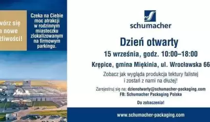 Dzień otwarty w Schumacher Packaging Sp. z o.o.