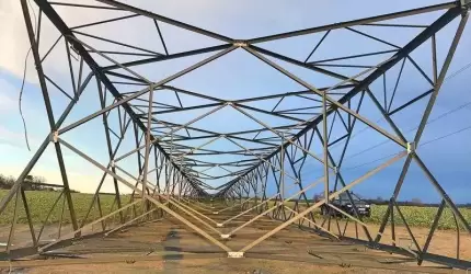 W Rusku runął słup energetyczny. Dlaczego?