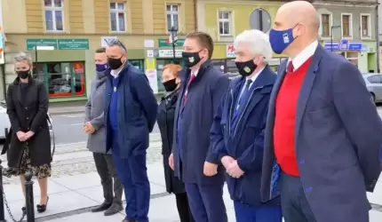 Powiatowe obchody Dnia Zwycięstwa w Środzie Śląskiej