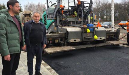 Przebudowa ul. Zielonej w Miękini na finiszu