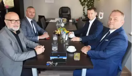 Zarząd Legnickiej Specjalnej Strefy Ekonomicznej spotkał się z wójtem Gminy Malczyce