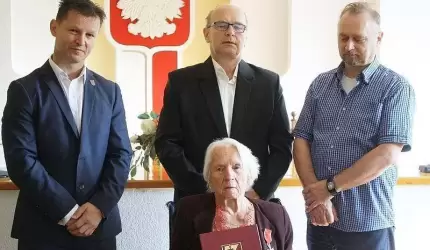 Kazimiera Szafrańska odznaczona Krzyżem Kawalerskim Orderu Odrodzenia Polski!