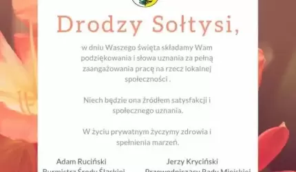 Sołtysom z okazji Ich Święta