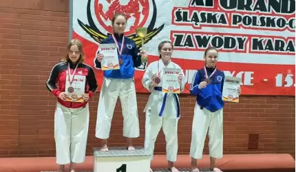 Znakomity start średzkich karateków w Głubczycach i Prudniku