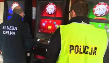 Na terenie miasta zabezpieczono automaty do gier hazardowych