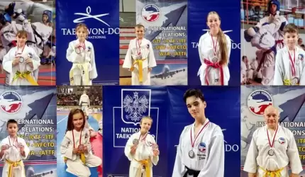 Z dolnośląskich mistrzostw Taekwon-do wrócili z medalami
