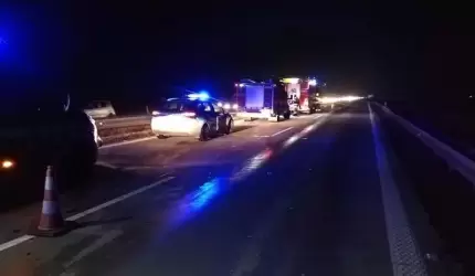 Śmiertelny wypadek na autostradzie