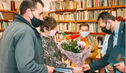 Dzień Bibliotekarza i Bibliotek w gminie Udanin