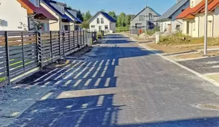 Przebudowa ulicy Radosnej i Szczęśliwej w Miękini