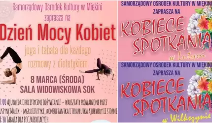 SOK w Miękini zaprasza mieszkanki gminy na obchody Dnia Kobiet