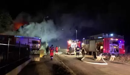 Tragedia w Malczycach. Spalił się dom jednorodzinny