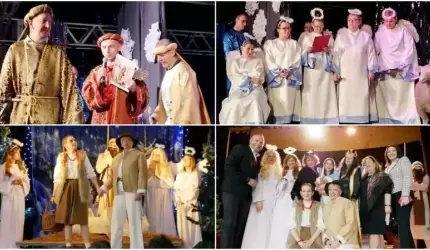 Klimatyczne jasełka w powiatowych jednostkach