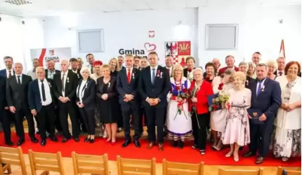 Uroczyste obchody 35-lecia Samorządu Terytorialnego w Gminie Udanin