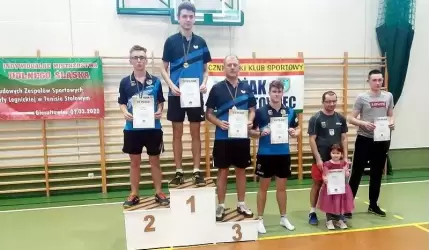 Sukces tenisistów z Ciechowa na Turnieju Kwalifikacyjnym do Mistrzostw Polski