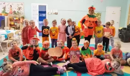 Dzień Dyni w Przedszkolu w Ciechowie