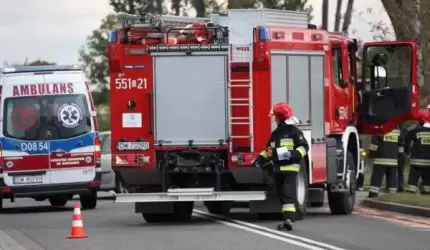 Śmiertelny wypadek koło Paździorna