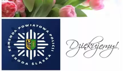 Z okazji Święta Policji życzenia składają przedstawiciele Powiatu Średzkiego