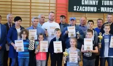Turniej szachowo - warcabowy Piersno 2019