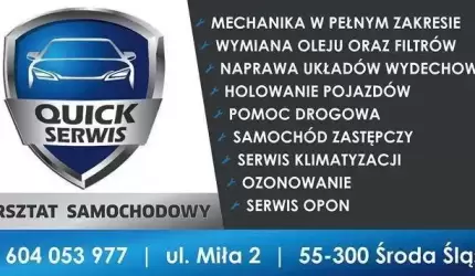 Nowy warsztat samochodowy w Środzie Śląskiej