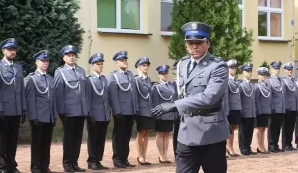 Powiatowe obchody Święta Policji w Miękini