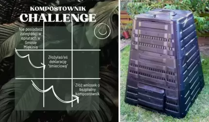 Gmina Miękinia: Złóż wniosek i otrzymaj bezpłatnie kompostownik
