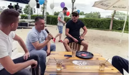 Rozmowa na otwarcie plaży miejskiej KAYAK