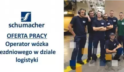 Praca dla operatora wózka jezdniowego w dziale logistyki