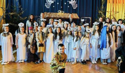 Jasełka w Szkole Podstawowej w Udaninie