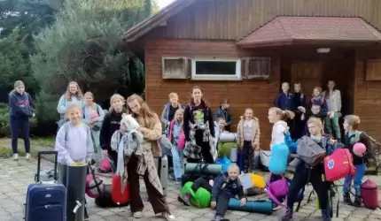 Szkolne Koło Turystyczne "Obieżyświat" z Ciechowa