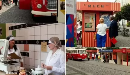 Podróż w czasie, czyli miasteczko z czasów PRL-u przy Powiatowym Centrum Kultury Alternatywnej