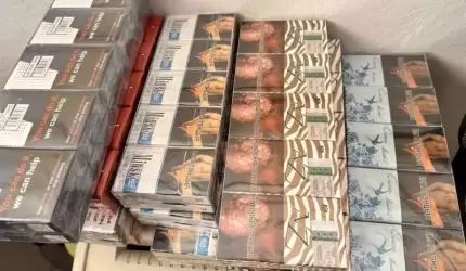 Średzcy Policjanci zabezpieczyli nielegalne wyroby tytoniowe