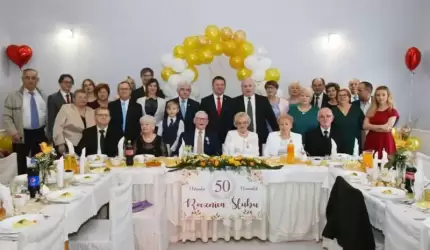 Jubileusz 50-lecia małżeństwa Państwa Glinieckich