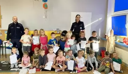 Przedszkolaki z Malczyc już wiedzą, że Bezpieczeństwo to Skarb
