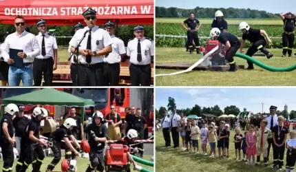 Gminne OSP w ogniu zmagań! Emocje, rywalizacja i strażacka pasja w Udaninie